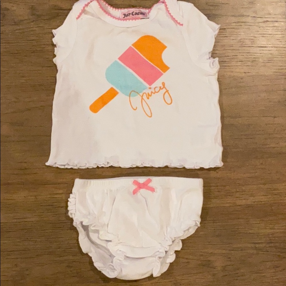 NWOT Juicy couture popsicle outfit